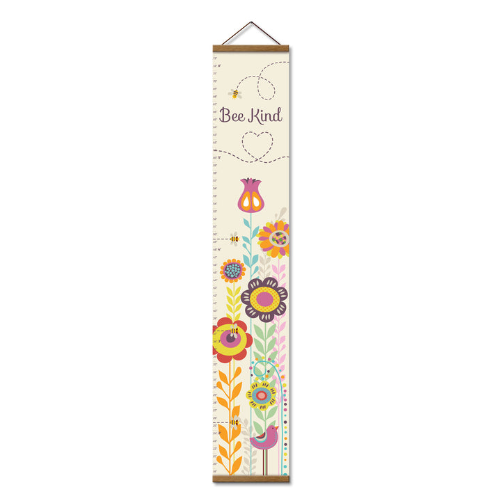 Bee Kind Retro  Growth Chart
