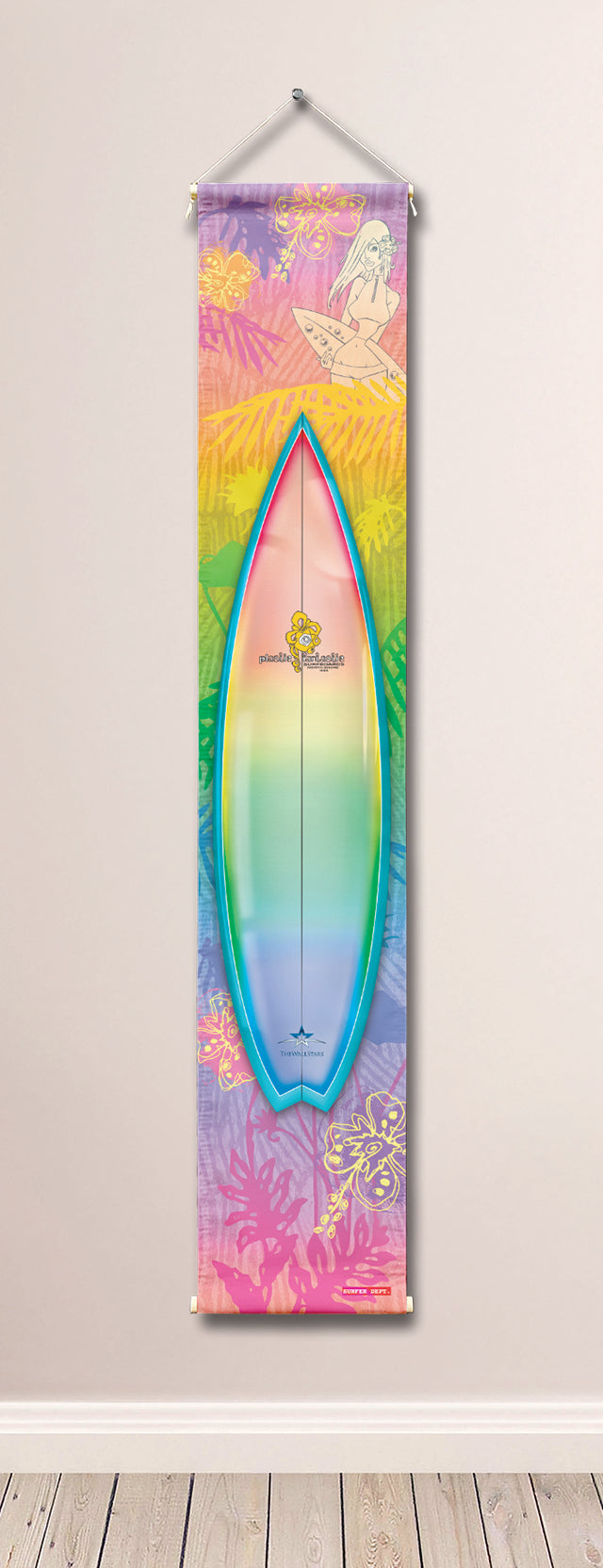 Plastic Fantastic Rainbow Board Décor