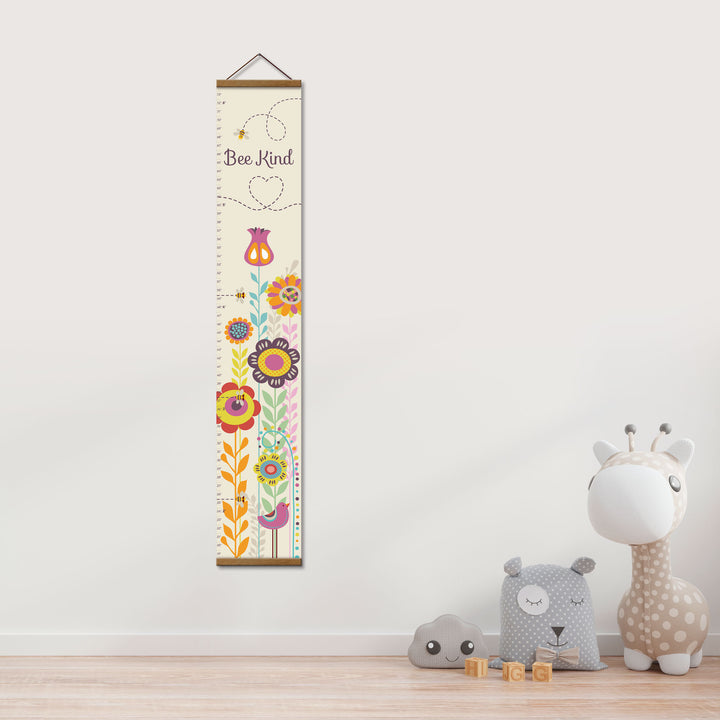 Bee Kind Retro  Growth Chart