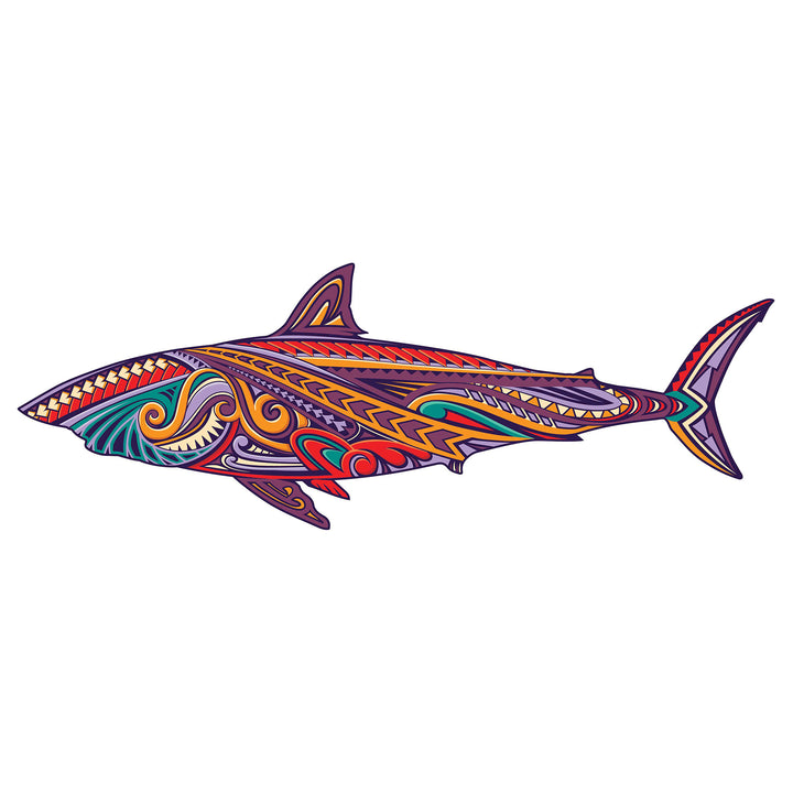 Rainbow Tribal Shark
