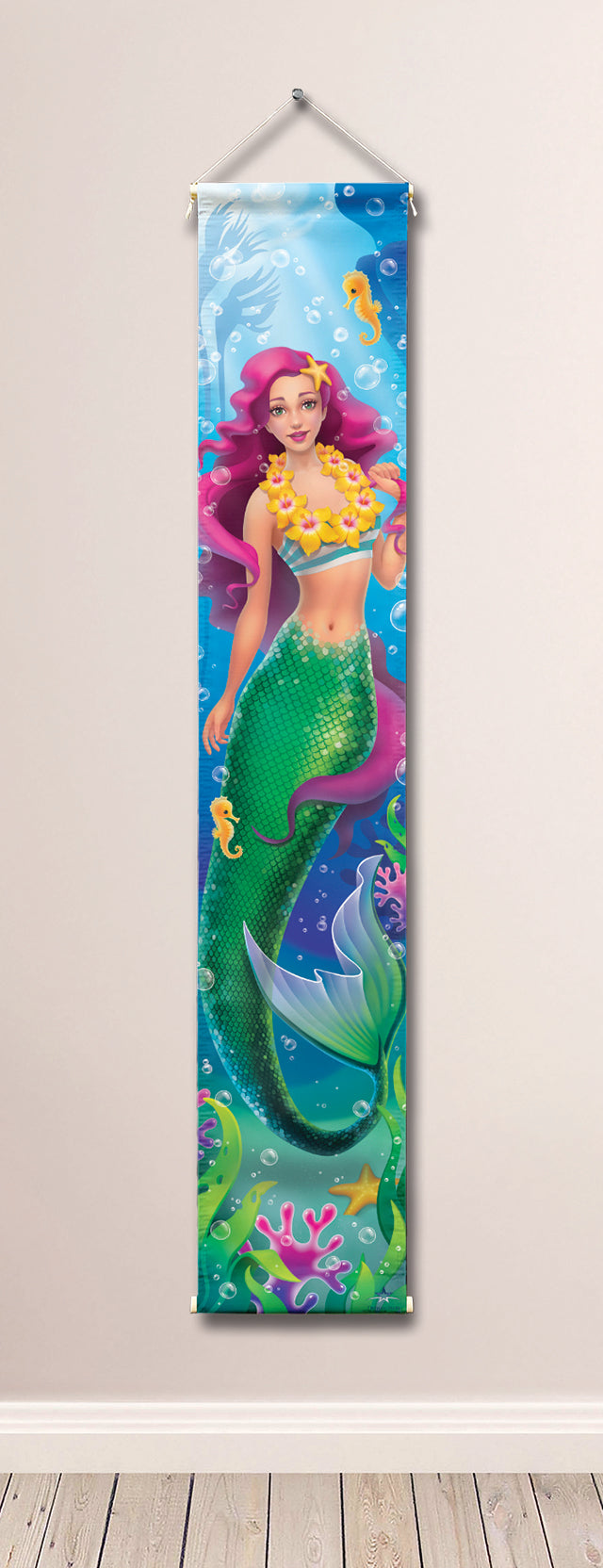 Anna the Mermaid Décor Banner