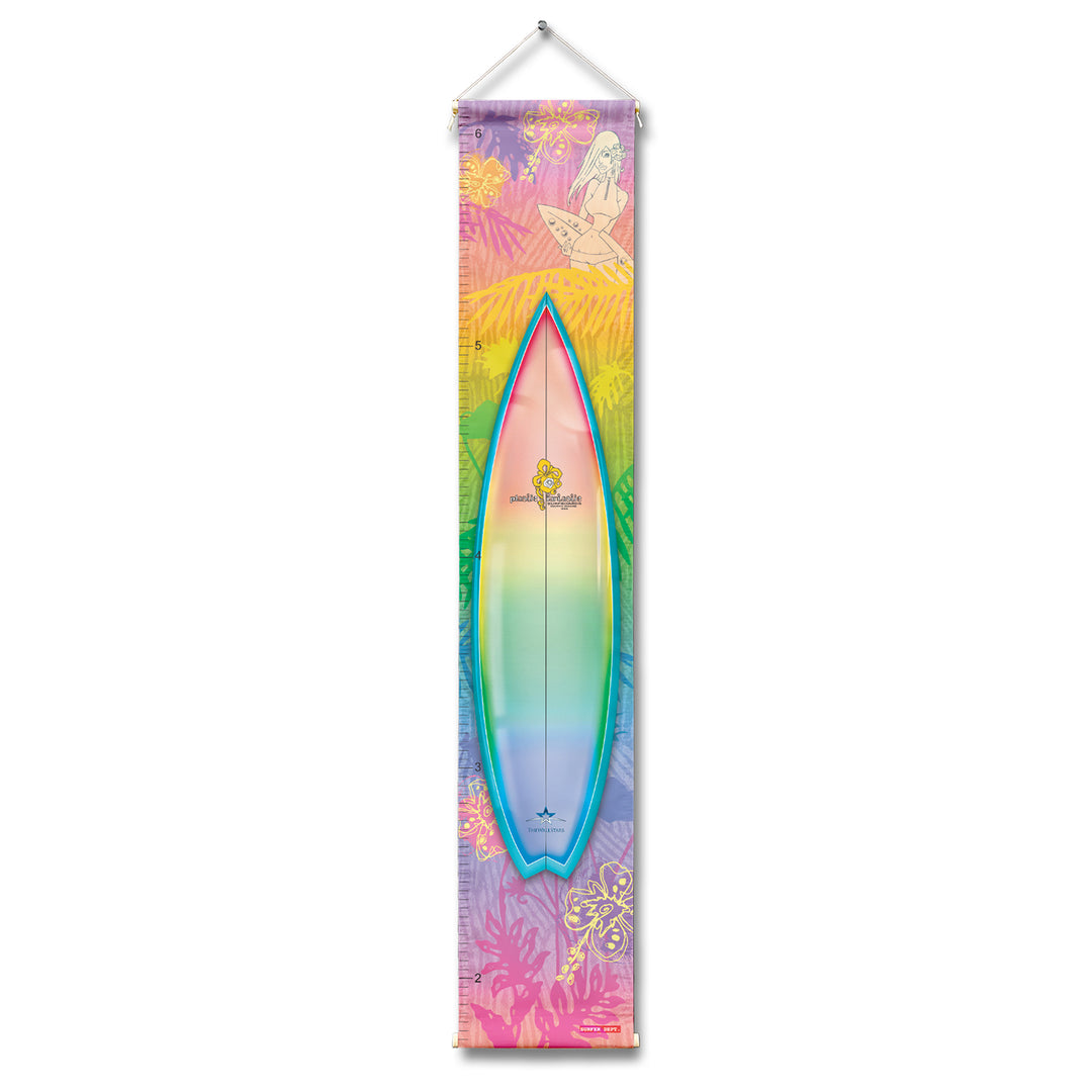 Plastic Fantastic Rainbow Board Growth Chart