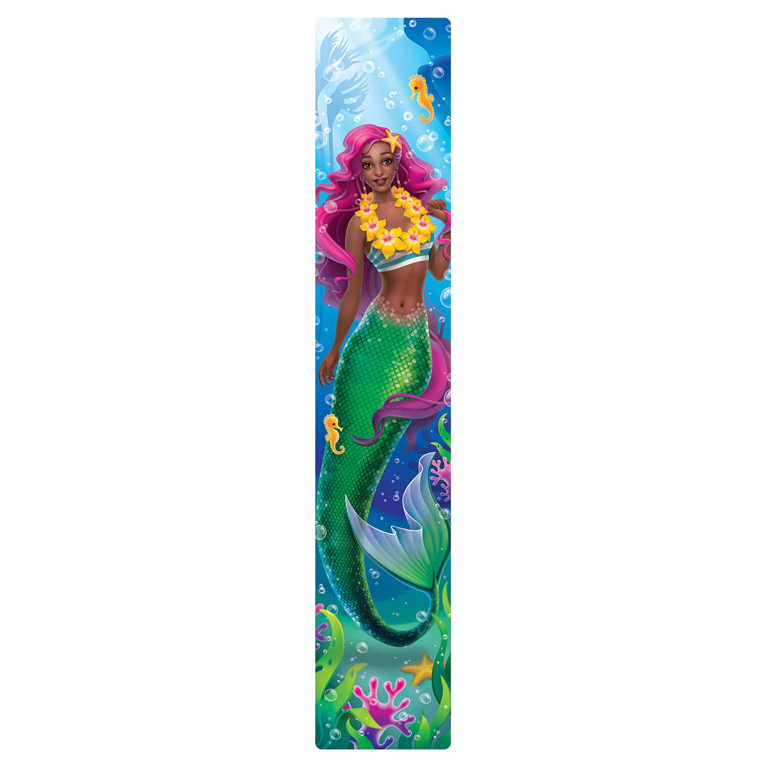 Nicole the Mermaid Peel & Stick Décor Banner